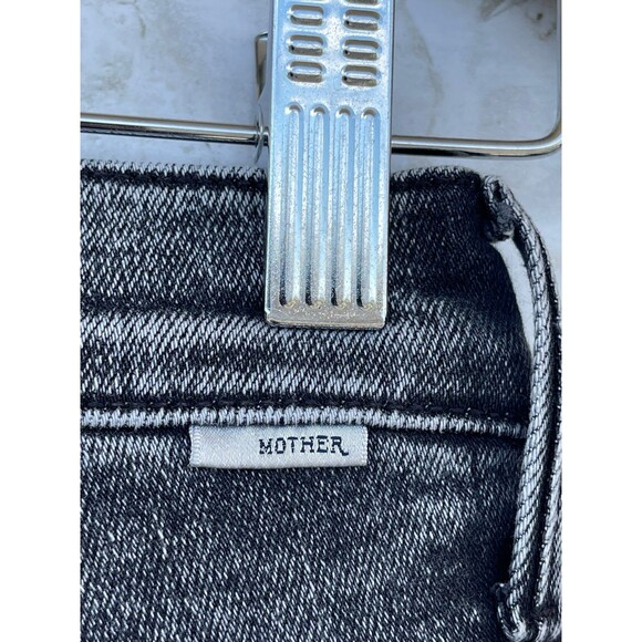 Mother - Stunner Zip Ankle Step Fray Skinny Jeans in Train Stops size 25 - Picture 9 of 12